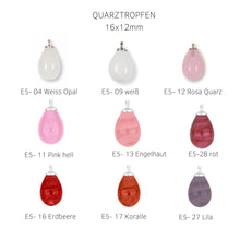 Lade das Bild in den Galerie-Viewer, H. HEINZENDORFF Einhänger Quarztropfen E5, 16mm