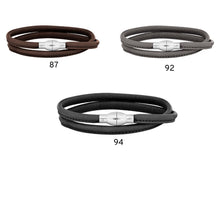 Lade das Bild in den Galerie-Viewer, H. HEINZENDORFF Lederarmband mittlere Eichel