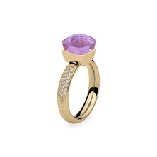 Lade das Bild in den Galerie-Viewer, QUDO Ring Firenze Deluxe Gold