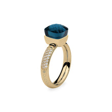 Lade das Bild in den Galerie-Viewer, QUDO Ring Firenze Deluxe Gold
