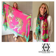 Lade das Bild in den Galerie-Viewer, SIMONE BRUNS - Tiger & Jungle pink