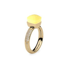 Lade das Bild in den Galerie-Viewer, QUDO Ring Firenze Deluxe Gold