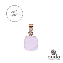 Lade das Bild in den Galerie-Viewer, QUDO Anhänger Firenze Roségold