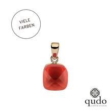 Lade das Bild in den Galerie-Viewer, QUDO Anhänger Firenze Gold