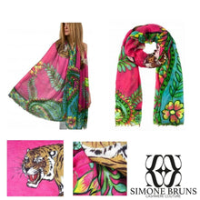 Lade das Bild in den Galerie-Viewer, SIMONE BRUNS - Tiger & Jungle pink