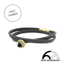 Lade das Bild in den Galerie-Viewer, H. HEINZENDORFF Lederarmband kleine Eichel H1459
