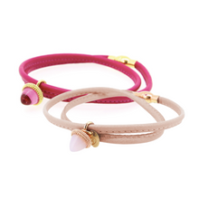 Lade das Bild in den Galerie-Viewer, H. HEINZENDORFF Lederarmband kleine Eichel H1459