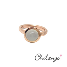Lade das Bild in den Galerie-Viewer, CHILANGO Ring White Calzedon