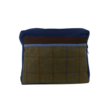 Lade das Bild in den Galerie-Viewer, CARLITOS Kulturtasche Blue Tweed