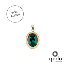Lade das Bild in den Galerie-Viewer, QUDO Anhänger Tivola Gold