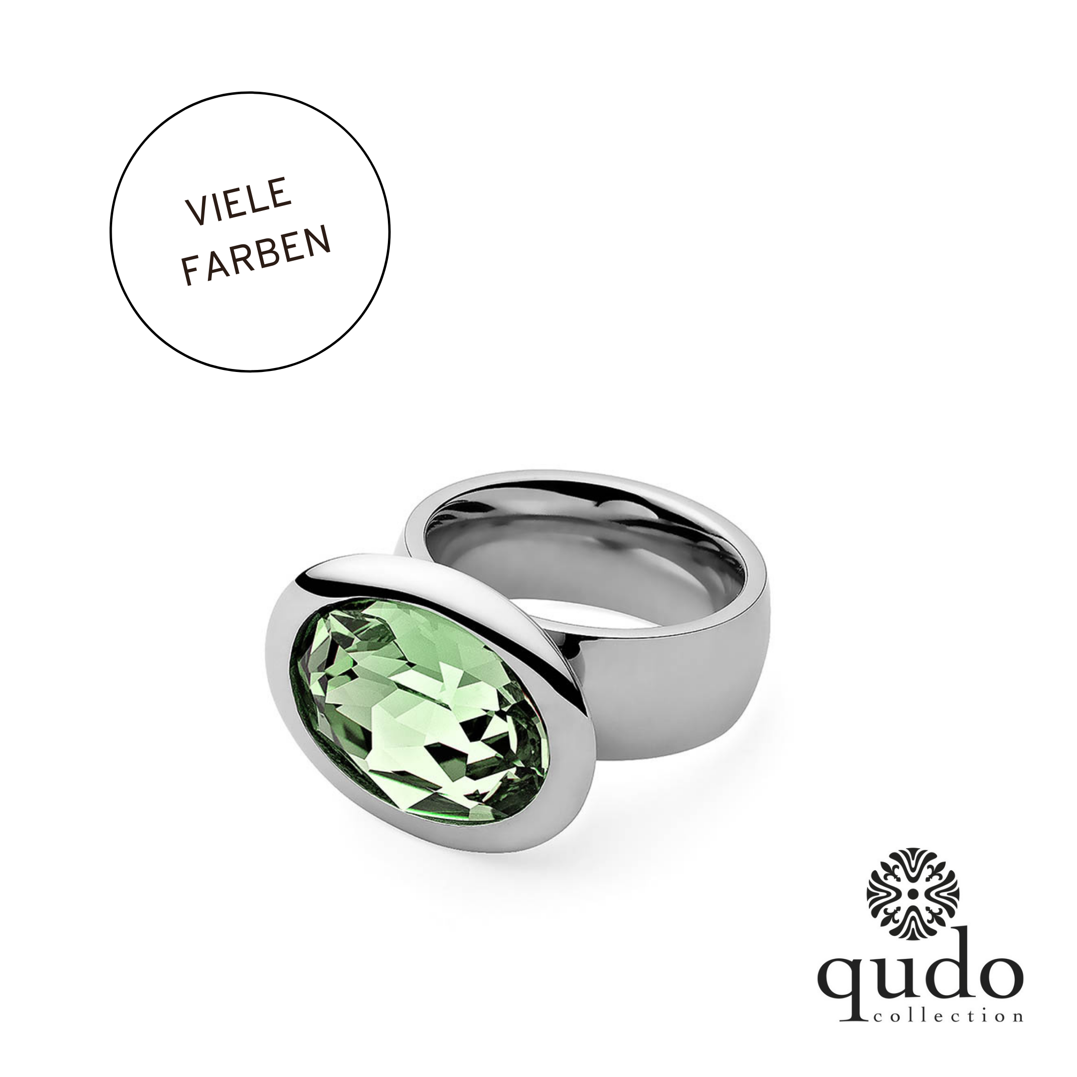 Qudo RG Tivola Large Lilac Stone Ring main image 0