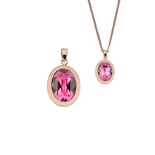 Lade das Bild in den Galerie-Viewer, QUDO Anhänger Tivola Roségold