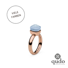 Lade das Bild in den Galerie-Viewer, QUDO Ring Firenze Roségold