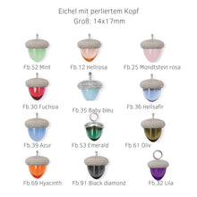 Lade das Bild in den Galerie-Viewer, H. HEINZENDORFF Anhänger Mittlere Eichel perliert H1468