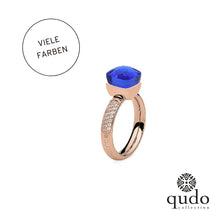 Lade das Bild in den Galerie-Viewer, QUDO Ring Firenze Deluxe Roségold