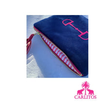 Lade das Bild in den Galerie-Viewer, CARLITOS Clutch big Stella navy