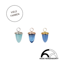 Lade das Bild in den Galerie-Viewer, H. HEINZENDORFF Anhänger Große Eichel glatt H1457