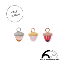 Lade das Bild in den Galerie-Viewer, H. HEINZENDORFF Anhänger Mittlere Eichel perliert H1468