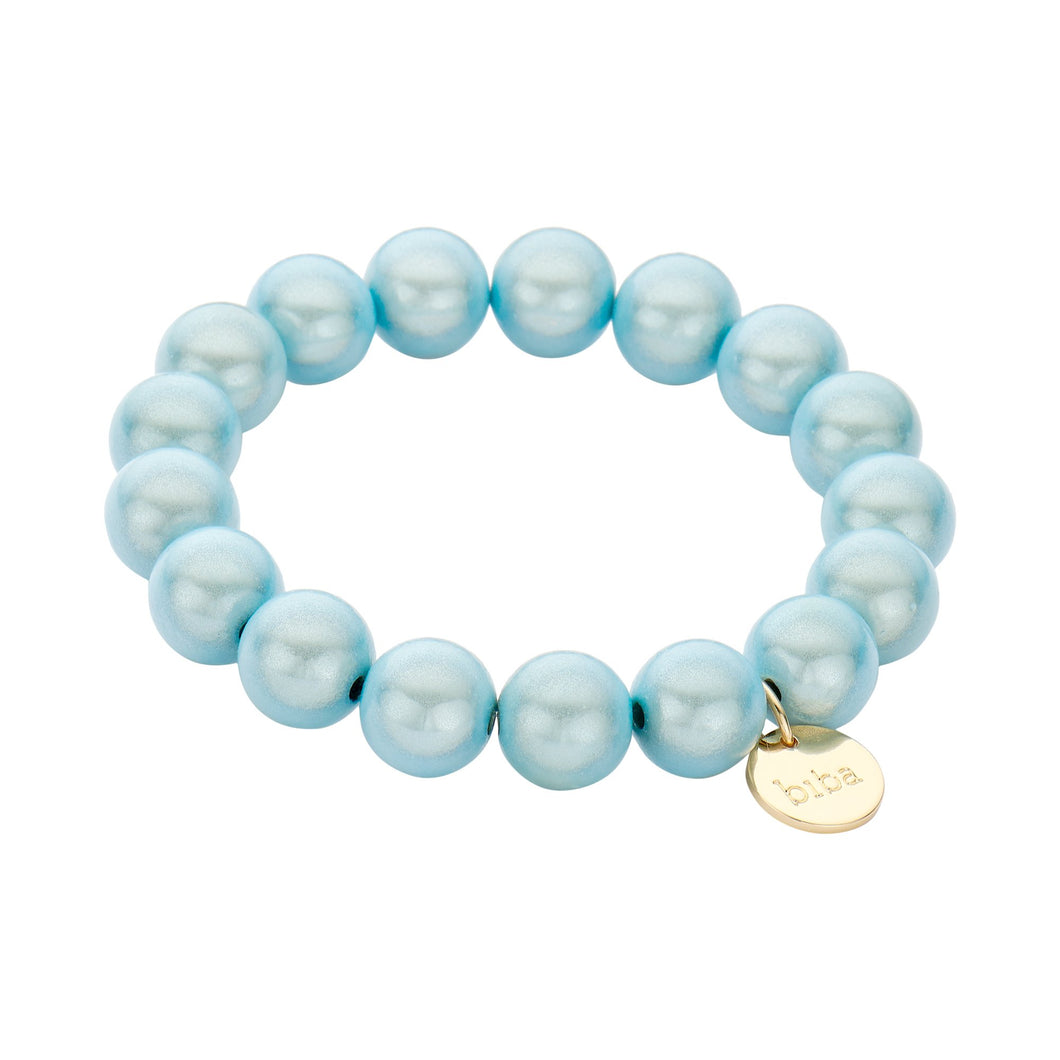 Kugelarmband Sunshine hellblau