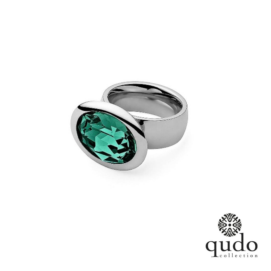 QUDO SALE Tivola Big Silber/ Emerald Gr.58