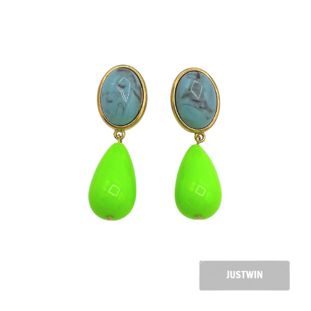 JUSTWIN  Drop grün-türkis