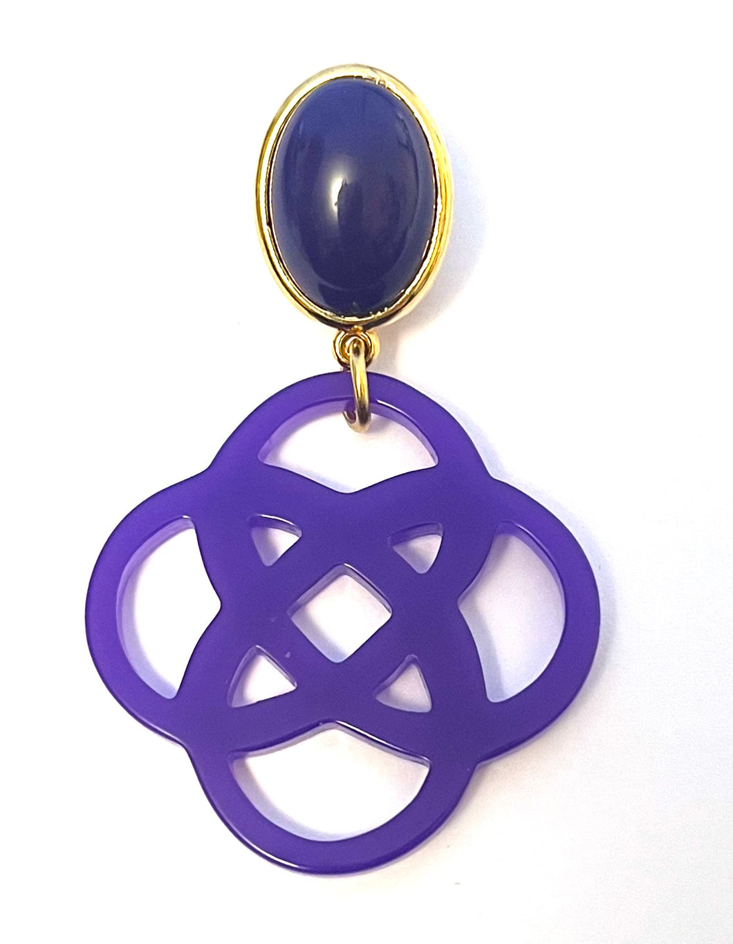 JUSTWIN Laser Cut Infinity purple