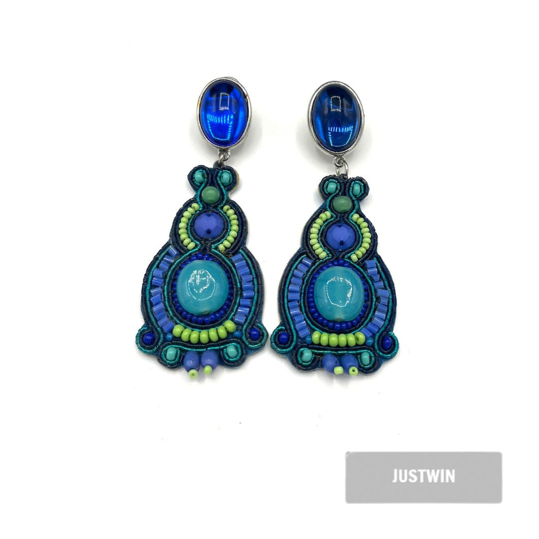 JUSTWIN Soutache La Mer