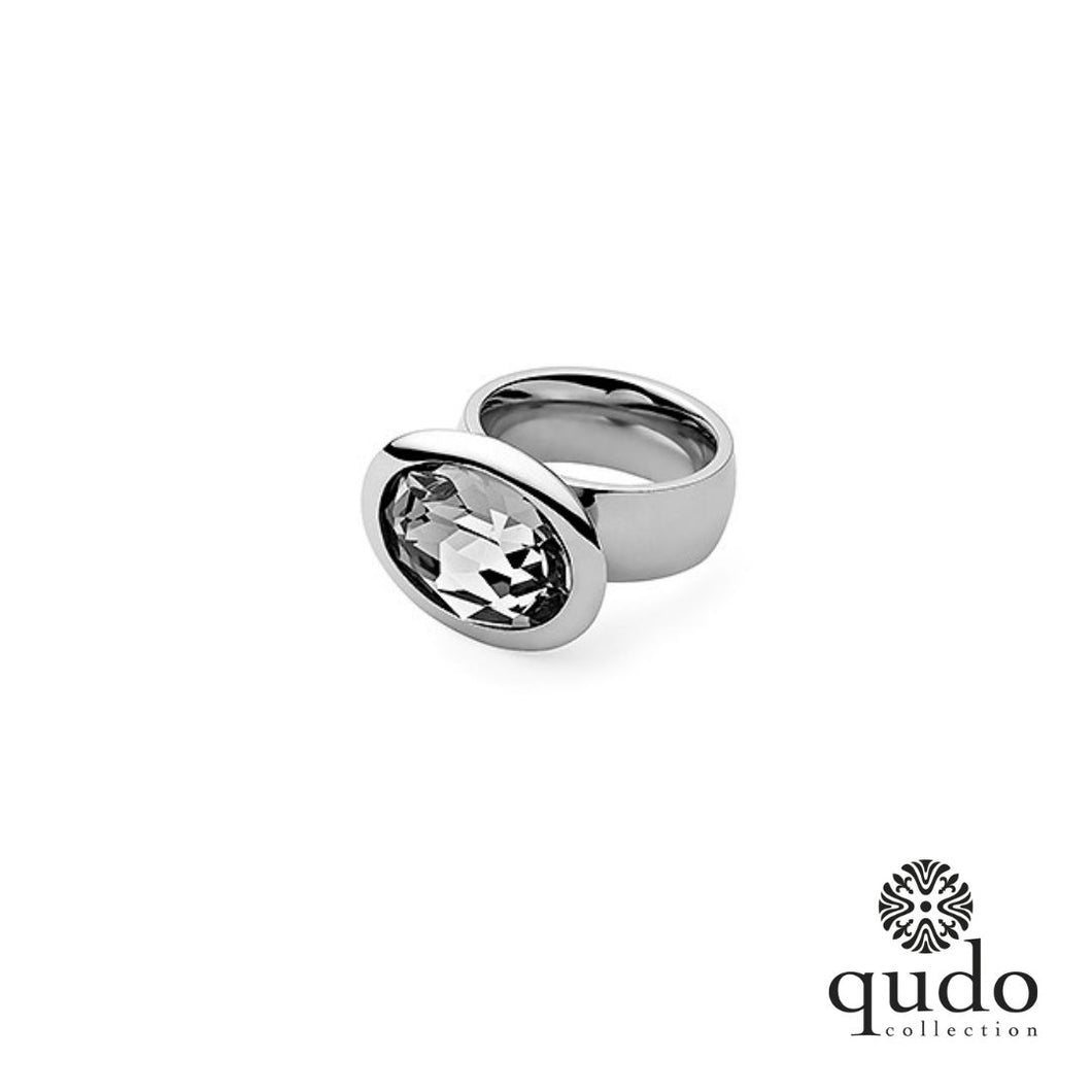QUDO SALE Tivola Big Silber/ Crystal Gr. 52
