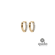 Lade das Bild in den Galerie-Viewer, Qudo Creole Eternity Gold 11 mm
