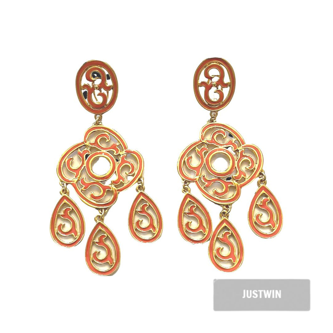 JUSTWIN Venezia Emaille Koralle