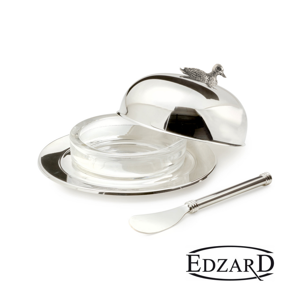 EDZARD Butterglocke Ente