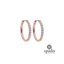 Lade das Bild in den Galerie-Viewer, Qudo Creole Eternity Roségold 22 mm
