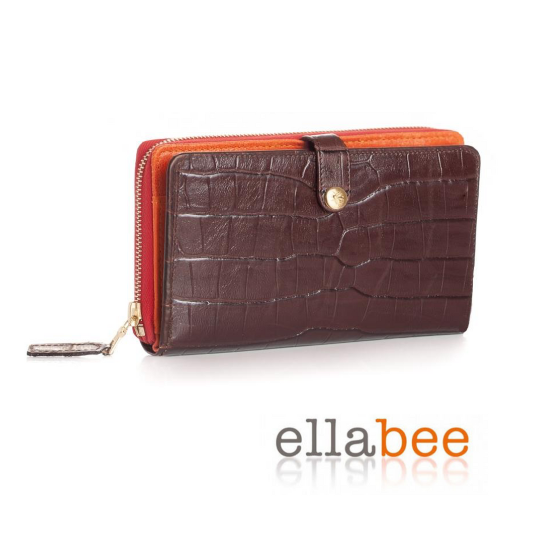 ELLABEE Pantolina Kroko Orange