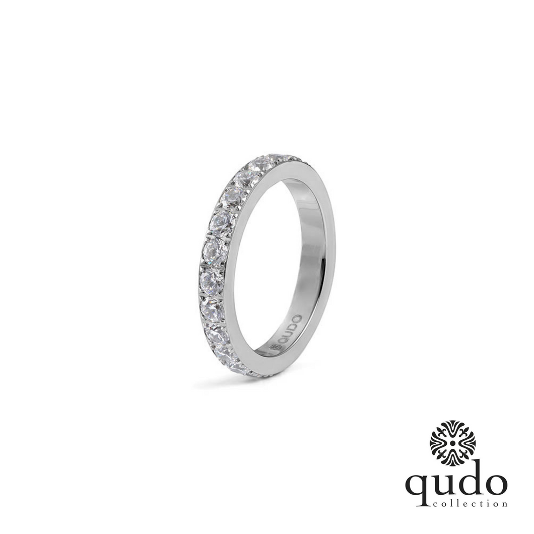 Qudo Ring Eternity Big Silber