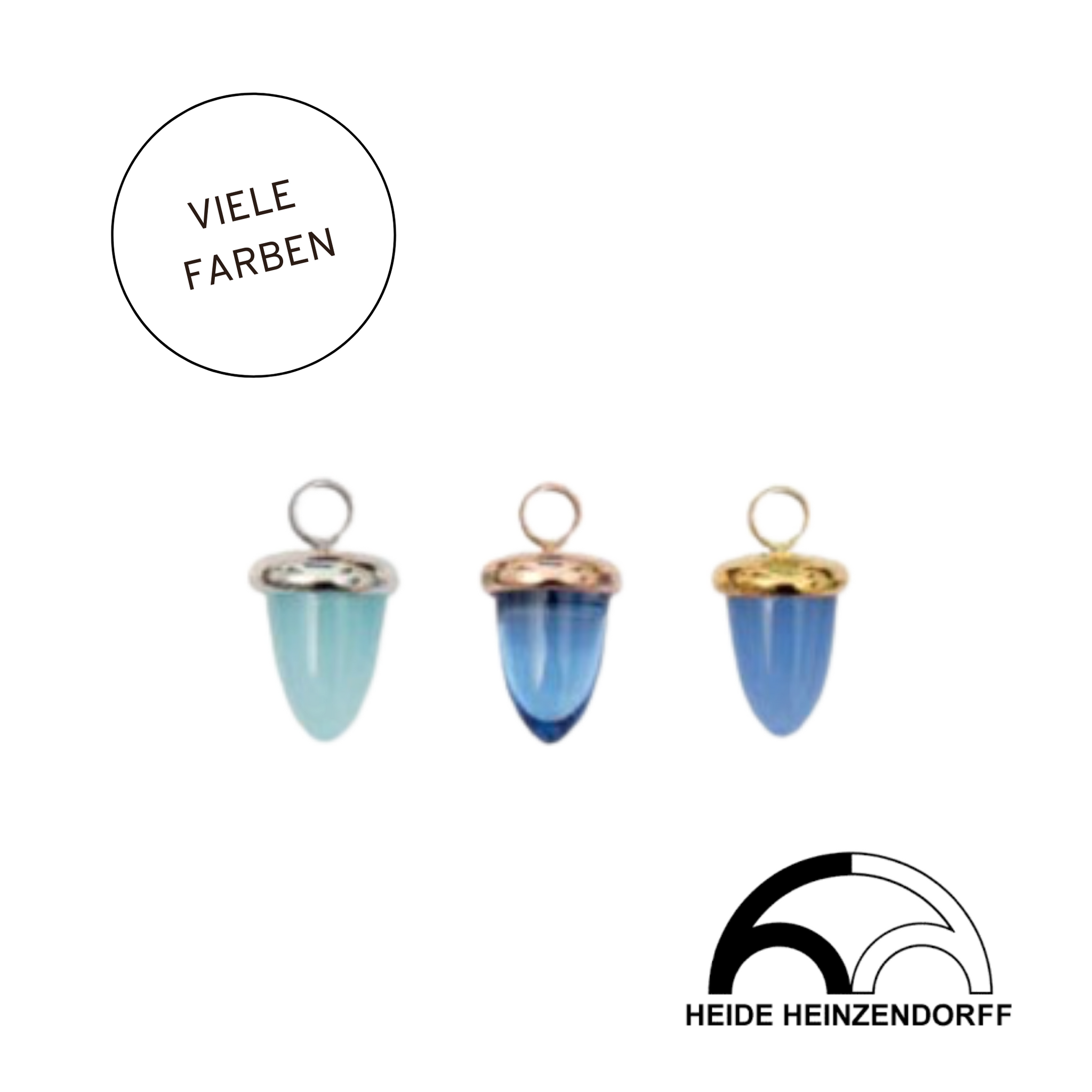 Heide Heinzendorff Pendenti A Goccia Perla Barocca 11x16 Mm - Argento 925 - H22E1172-si