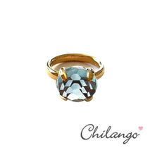 Lade das Bild in den Galerie-Viewer, CHILANGO Ring Frosty Blue Topaz
